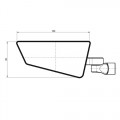 DB Race Billet Brake Lever Guard with LINEA Mirror